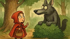 Ανέκδοτο: Περπατά η Κοκκινοσκουφίτσα στο δάσος…