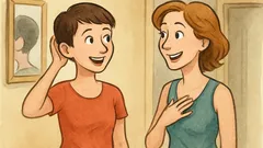 Ανέκδοτο: Α! Έκοψες τα μαλλιά σου;