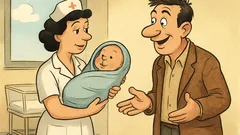 Ανέκδοτο: Στο μαιευτήριο βγαίνει η νοσοκόμα