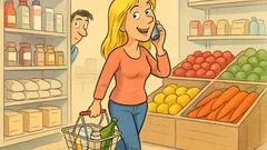 Ανέκδοτο: Μια ξανθιά στο σούπερ μάρκετ…