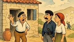 Ανέκδοτο: Φωνάζει ο Κρητικός πατέρας τον Σήφη