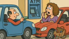 Ανέκδοτο: Πηγαίνετε μέχρι το ΑΤΜ…