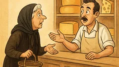 Ανέκδοτο: Μια κυριούλα μπαίνει στον μπακάλη