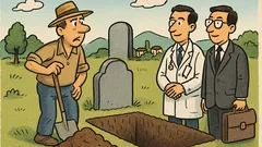 Ανέκδοτο: Γιατί να θάψουμε δικηγόρους και γιατρούς;