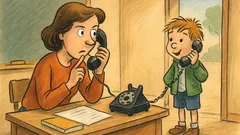 Ανέκδοτο: Χτυπάει το τηλέφωνο στο σχολείο…