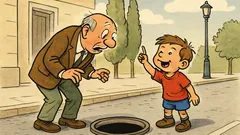 Ανέκδοτο: Μπόμπιρας φωνάζει «ετά» στον υπόνομο