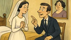 Ανέκδοτο: Ρωτάει η νεόνυμφη τον άντρα της…