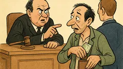 Ανέκδοτο: Στο δικαστήριο, ο πρόεδρος λέει…