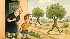 Ανέκδοτο: Μάνα μου, έλα γρήγορα έξω!