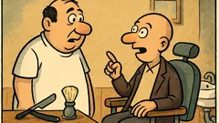 Ανέκδοτο: Πάει ένας σε κουρείο και ρωτάει…