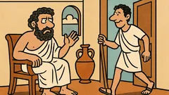 Ανέκδοτο: «Καλά, αφού επιμένεις, φεύγω…»