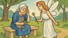 Ανέκδοτο: Κάθεται γριούλα στο παγκάκι, κλαίει…