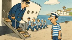 Ανέκδοτο: Το πλοίο φτάνει στο λιμάνι