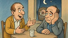 Ανέκδοτο: Παίζω χρηματιστήριο, κοιμάμαι σαν μωρό!