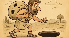 Ανέκδοτο: Ένας τύπος κουβαλούσε τρύπες…