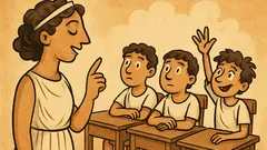 Ανέκδοτο: Η δασκάλα μαθαίνει μήνες αγγλικά