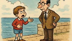 Ανέκδοτο: Πηγαίνει ο Τοτός στον δάσκαλο...