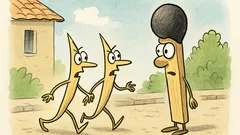 Ανέκδοτο: Τι φωνάζουν δύο οδοντογλυφίδες στον δρόμο;