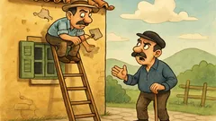 Ανέκδοτο: Πρωί-πρωί, ο Σήφης στη σκάλα…