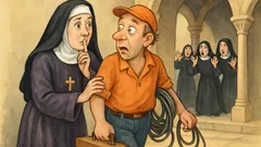 Ανέκδοτο: Μια ηγουμένη φέρνει ηλεκτρολόγο στο μοναστήρι