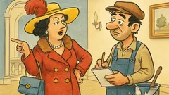 Ανέκδοτο: Η νεόπλουτη κυρία αγόρασε βίλα