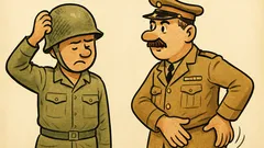 Ανέκδοτο: Ένας στρατιώτης έξυνε το κεφάλι…