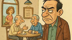 Ανέκδοτο: Ένας τσιγκούνης μπαίνει στο καφενείο…