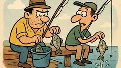 Ανέκδοτο: Δύο τύποι ψάρευαν… γιατί;