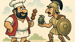 Ανέκδοτο: Πώς λένε οι Τούρκοι τη χειροβομβίδα;