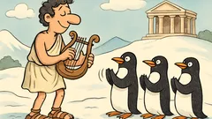 Ανέκδοτο: Πώς την παίζουν οι πιγκουίνοι;