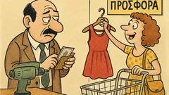 Ανέκδοτο: Ένας άνδρας πληρώνει 1.000 δρχ…