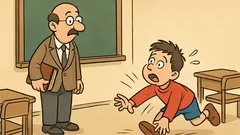 Ανέκδοτο: Ο δάσκαλος λέει «Κωστάκη, κλίσε το τρέχω…»