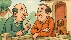 Ανέκδοτο: Ήταν δύο γείτονες και συζητούσαν…