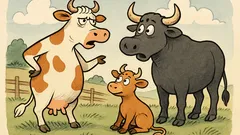 Ανέκδοτο: Γιατί η αγελάδα είναι χαρούμενη;