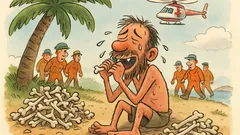 Ανέκδοτο: Μετά το αεροπορικό δυστύχημα, ένας επιζών…