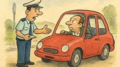 Ανέκδοτο: Τρέχει οδηγός, τον σταματά αστυνομικός…