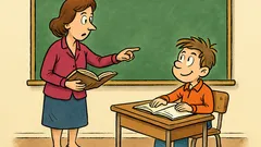 Ανέκδοτο: Μια μέρα στην τάξη, λέει η δασκάλα…