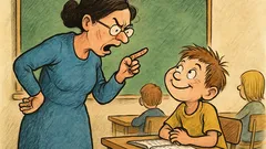Ανέκδοτο: Μια μέρα στην τάξη, η δασκάλα...