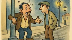 Ανέκδοτο: Ένας τύπος τύφλα στο μεθύσι...