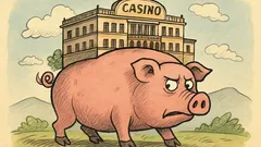 Ανέκδοτο: Τι είναι ροζ και κουβαλά καζίνο;