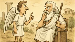 Ανέκδοτο: Όταν ο Θεός μοίραζε αρετές…