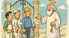 Ανέκδοτο: Τρεις μπογιατζήδες πάνε στον Παράδεισο