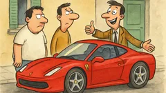 Ανέκδοτο: Πάμε, ρε, μια βόλτα με Ferrari…
