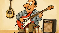 Ανέκδοτο: Πώς λένε οι Τούρκοι την ηλεκτρική κιθάρα;