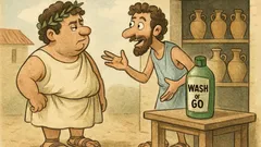 Ανέκδοτο: Πώς λένε στη Λάρισα το Wash&Go;