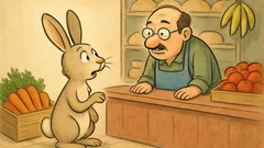 Ανέκδοτο: Ένα κουνελάκι ρωτά «Καροτάκια έχετε;»
