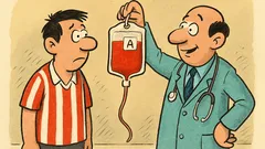 Ανέκδοτο: Ολυμπιακός και αίμα—τι κοινό;