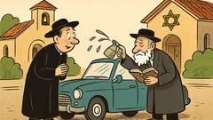 Ανέκδοτο: Ένας παπάς κι ένας ραβίνος απέναντι…