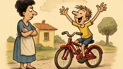 Ανέκδοτο: Κοίτα μαμά, χωρίς πόδια!