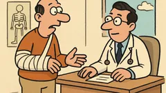 Ανέκδοτο: Ο ασθενής λέει «γιατρέ, έσπασα…»